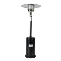 Calentador de gas Mushroom Patio Negro