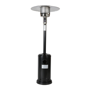 Calentador de gas Mushroom Patio Negro